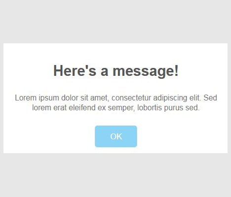 default alerts